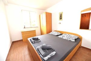 Novalja Apartment Schlafzimmer