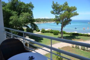 Hotel Liberty Balkonblick